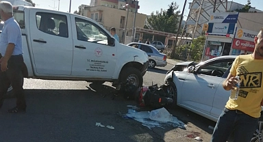 Adıyaman'da trafik kazası 1 yaralı