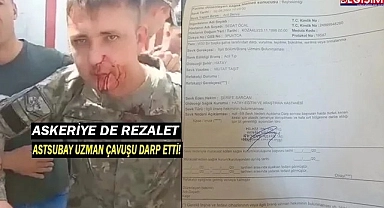 Askeriyede skandal üst altı darp etti!