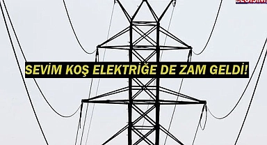 Elektriğe de zam geldi!