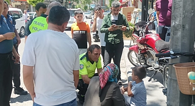 Karşıdan karşıya geçerken otomobilin altında kaldı