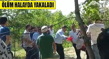 Ölüm onu halayda yakaladı