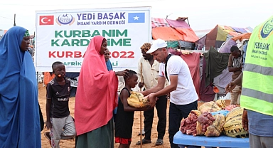 Yedi Başak kurban emanetlerini sahiplerine ulaştırdı