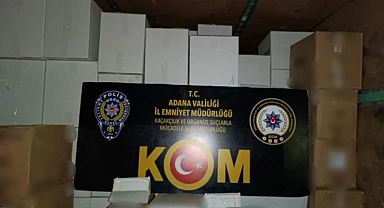 Adana'da makaron ele geçirildi