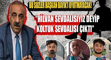 Vatandaşlar Başkan Bayık'a ateş püskürttü