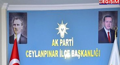 Ak Parti Ceylanpınar ilçe yönetiminden yalanlama