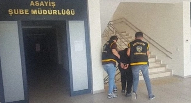 Bakır kablo ve levha çalan hırsız yakalandı