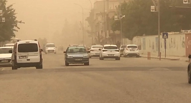 Şanlıurfa'da toz taşınımı uyarısı