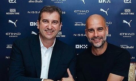 City, Guardiola'nın sözleşmesini 2025 yılına uzattı