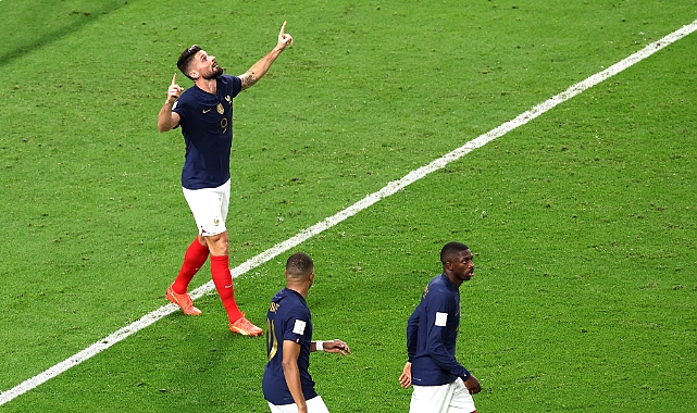 Olivier Giroud, Henry’i yakaladı