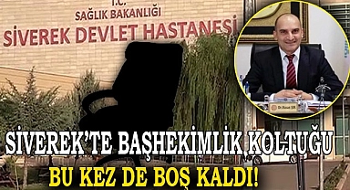 Siverek Devlet Hastanesi başhekimlik koltuğu boş kaldı