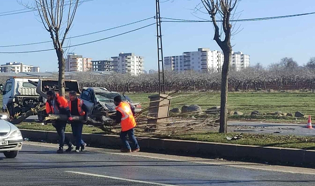 Siverek’te trafik kazası: 2 yaralı