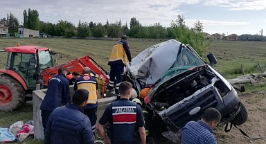 Şanlıurfalı tarım işçileri Konya'da kaza yaptı