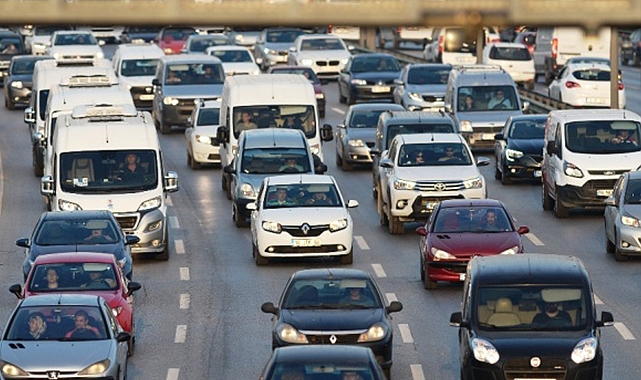 Trafiğe kaydı yapılan taşıt sayısı belli oldu