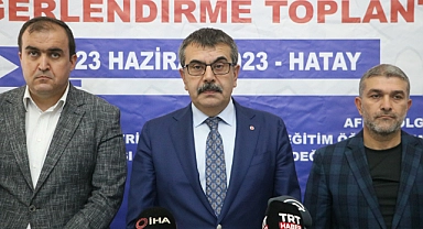 Bakan Tekin: "(LGS) Kılavuzumuzu 26 Haziran'da ilan edeceğiz''