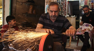 Şanlıurfa bıçakçılarda Kurban Bayramı yoğunluğu