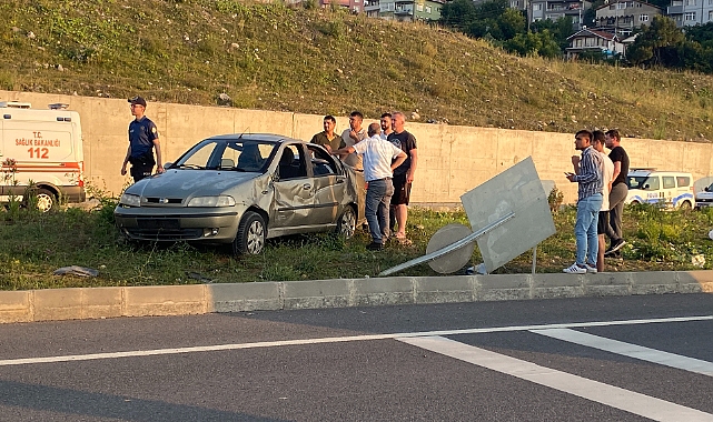 Asker uğurlama konvoyunda kaza; 4 yaralı