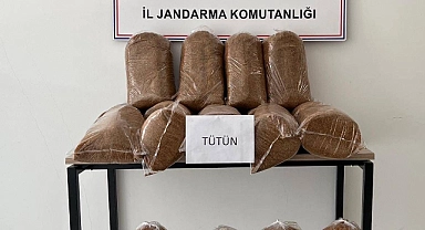 Elazığ’da 165 kilo kaçak tütün ele geçirildi