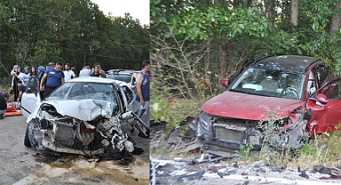 Tekirdağ'da trafik kazası: 1 ölü, 2 yaralı