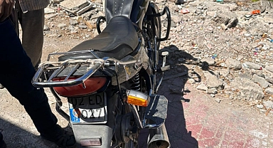 Malatya'da motosiklet devrildi 1 yaralı