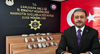 Şanlıurfa'da uyuşturucu operasyonu!