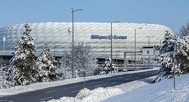 Bundesliga'da Bayern Münih - Union Berlin maçına kar engeli