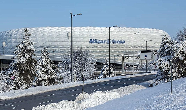 Bundesliga'da Bayern Münih - Union Berlin maçına kar engeli