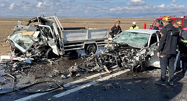 Feci trafik kazası: 1 ölü, 2 ağır yaralı