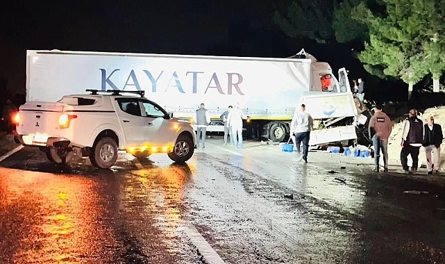 Tır ile transit çarpıştı: 1 ölü, 3 yaralı