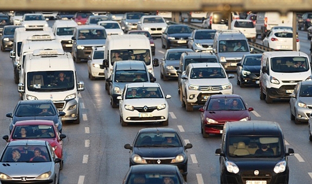 Trafiğe kaydı yapılan taşıt sayısı açıklandı