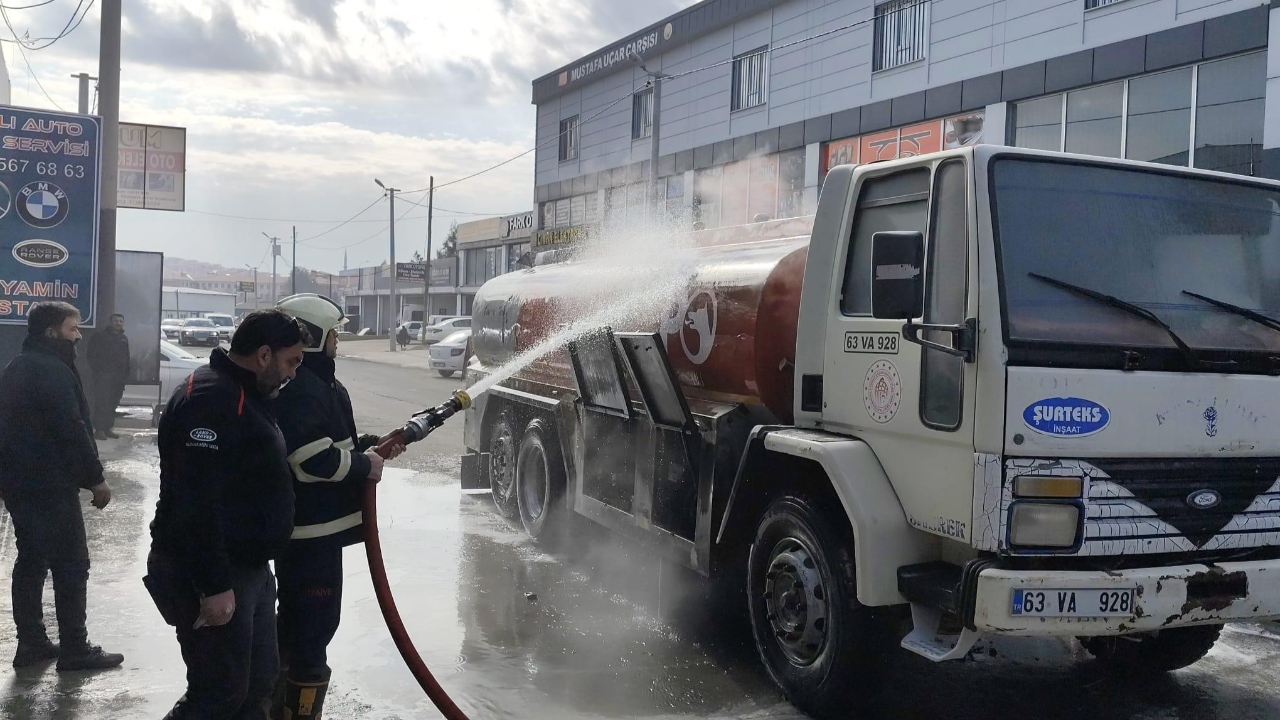 Şanlıurfa’da faciadan dönüldü!