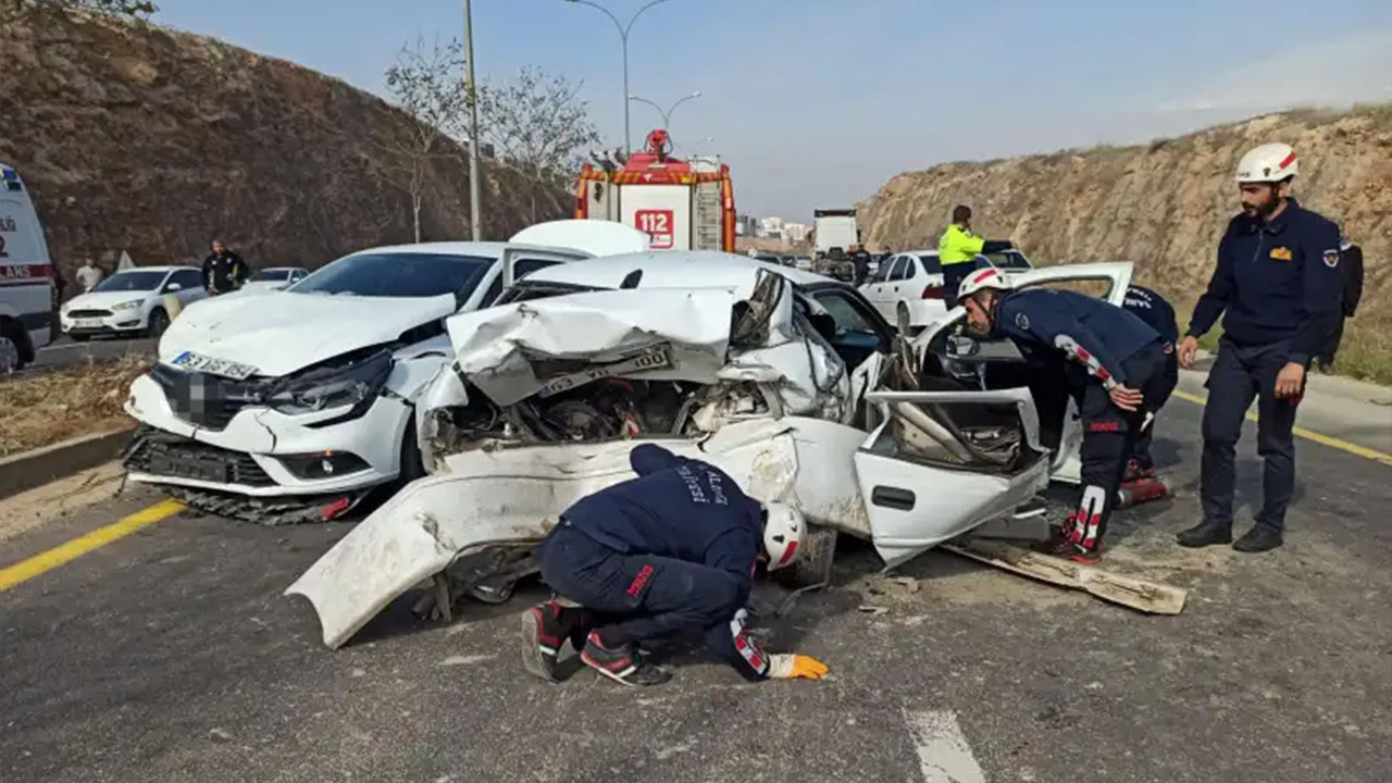 Şanlıurfa'da zincirleme trafik kazası! Çok sayıda yaralı