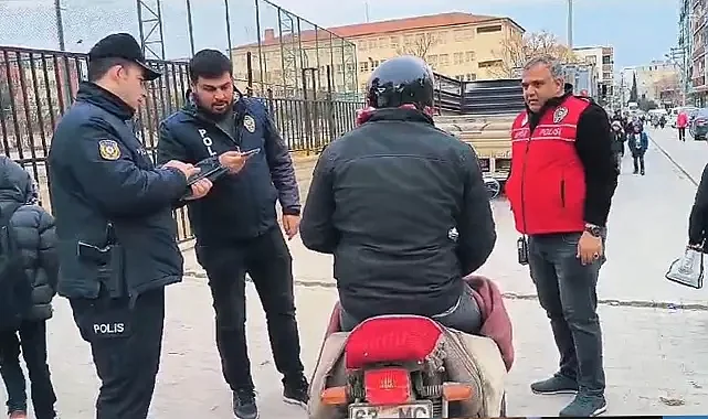 Şanlıurfa polisinden okul çevrelerine denetim!